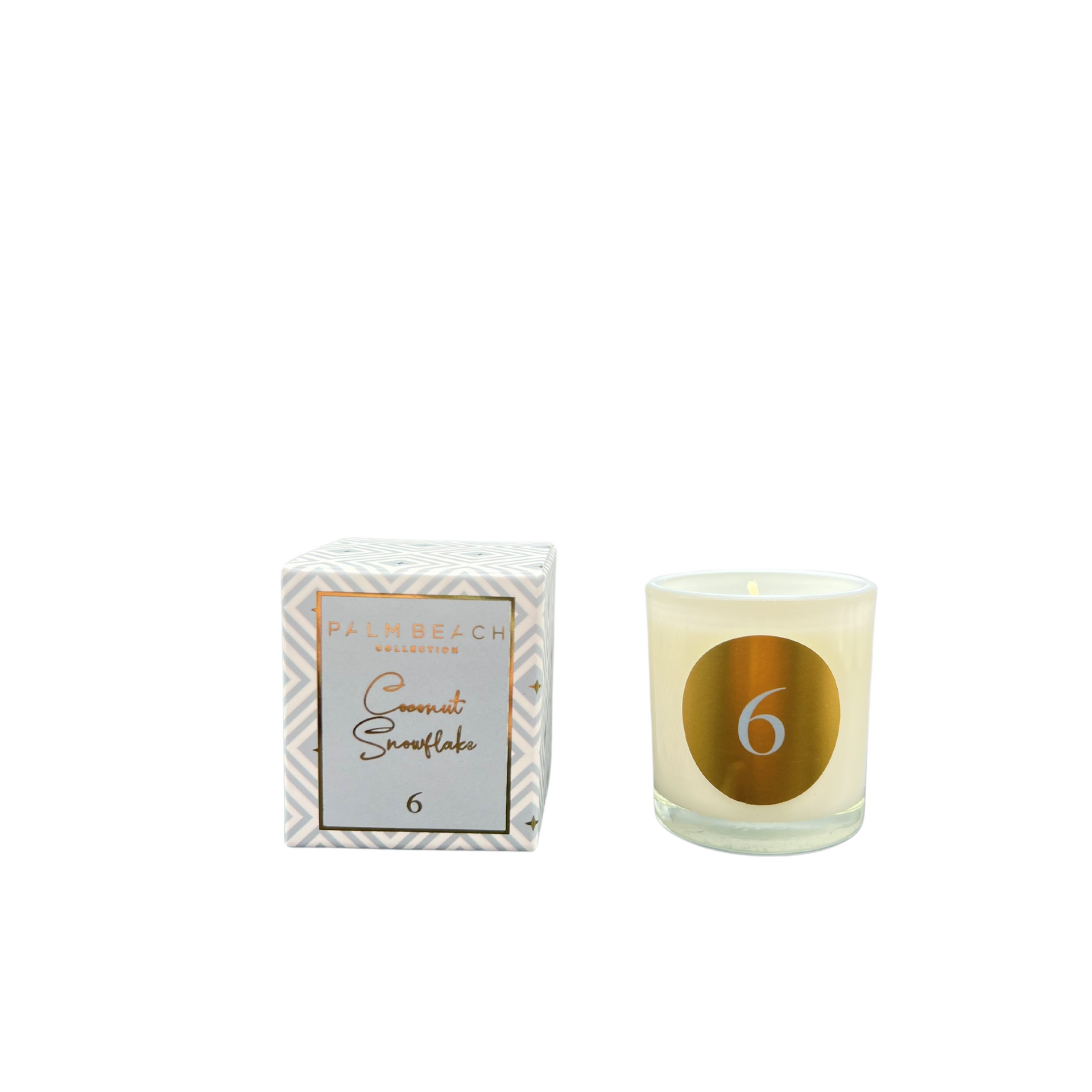 Coconut & Snowflake <br> 50g Extra Mini Candle