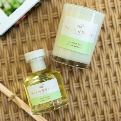 Jasmine & Lime <br> Mini Candle & Diffuser Gift Pack