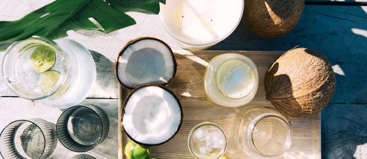 Coconut and Lime Cocktails