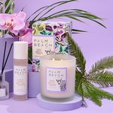 Violet Leaves & Santal 420g Standard Candle