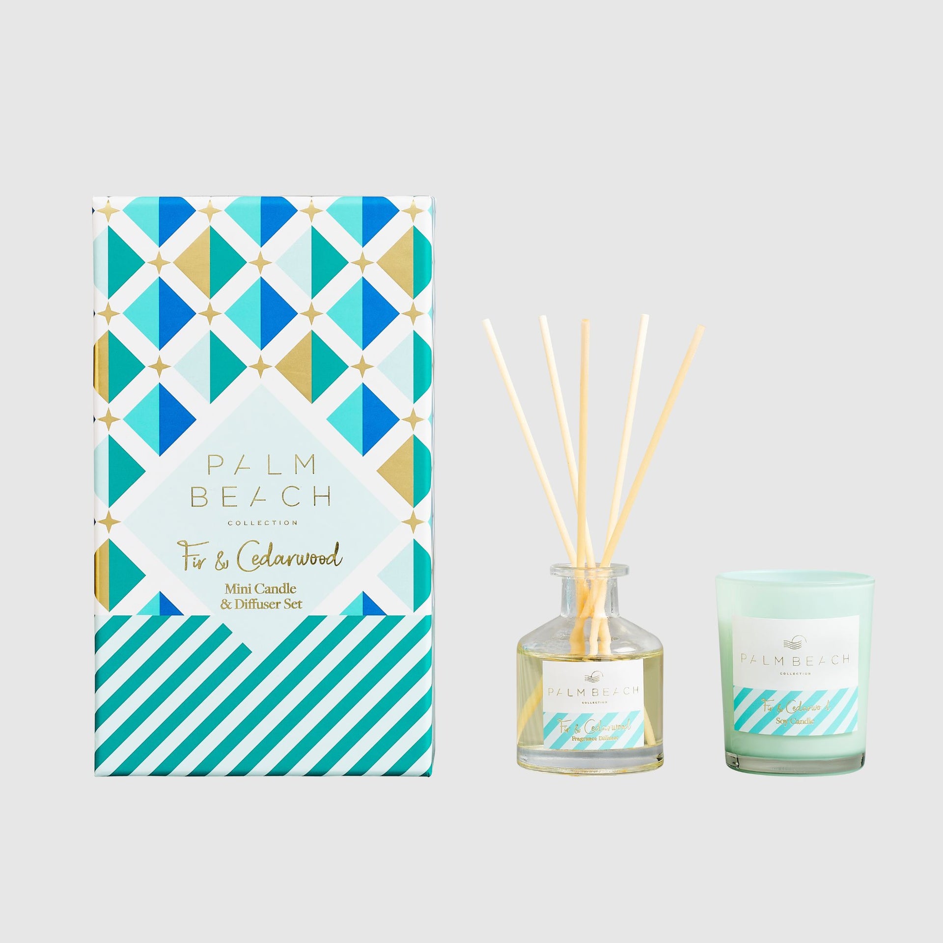 Fir & Cedarwood <br>Mini Candle & Diffuser Gift Pack