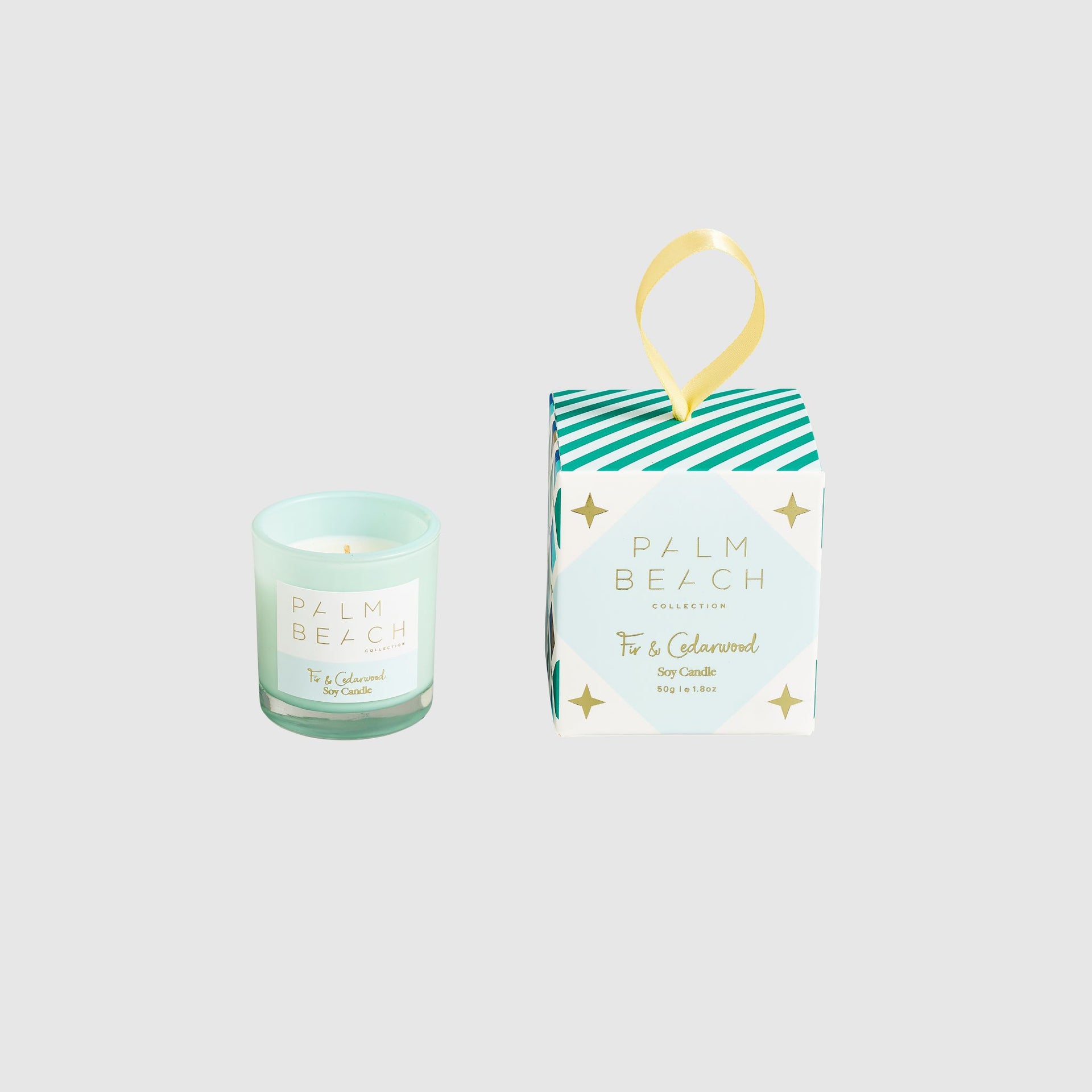 Fir & Cedarwood <br> Hanging Bauble <br> 50g Extra Mini Candle