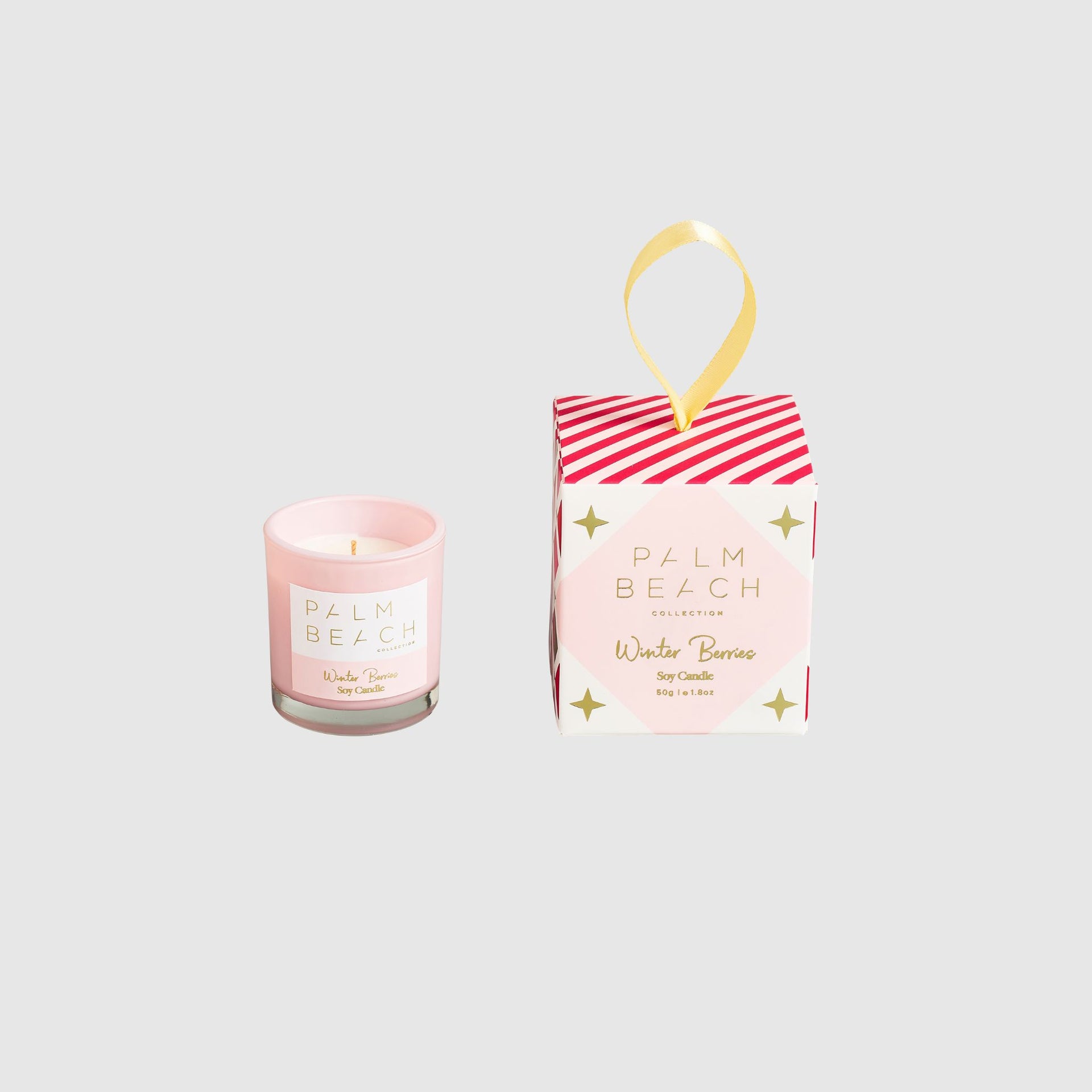 Winter Berries <br> Hanging Bauble <br> 50g Extra Mini Candle