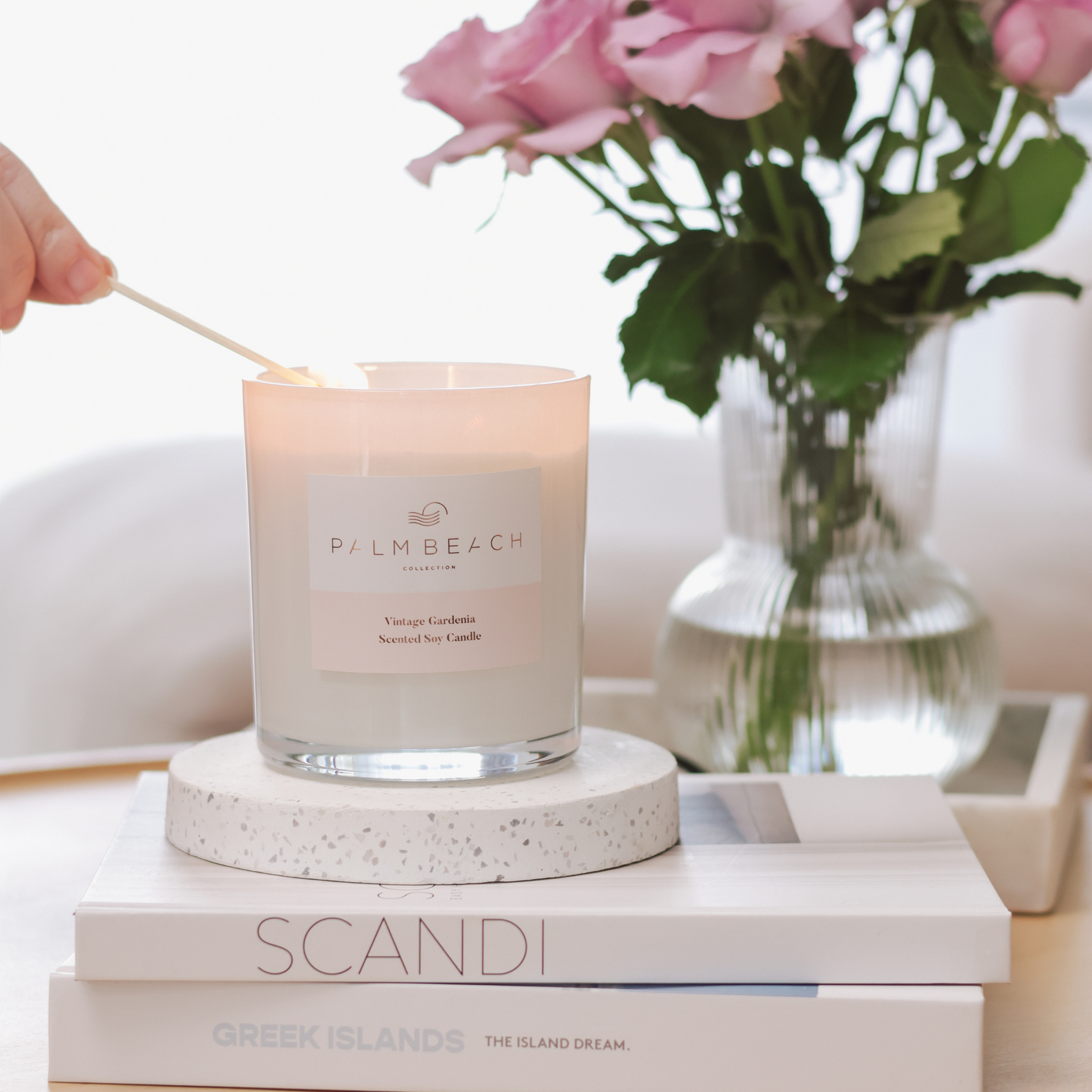Vintage Gardenia Candles & Diffusers | Palm Beach Collection