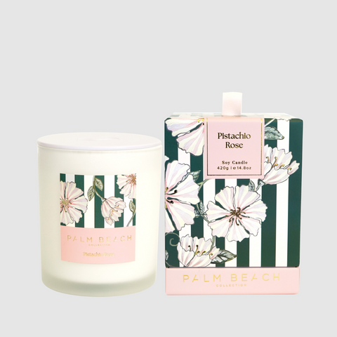 Pistachio Rose <br>420g Standard Candle