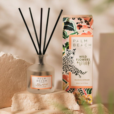 Wild Flowers & Vetiver <br>50ml Mini Fragrance Diffuser