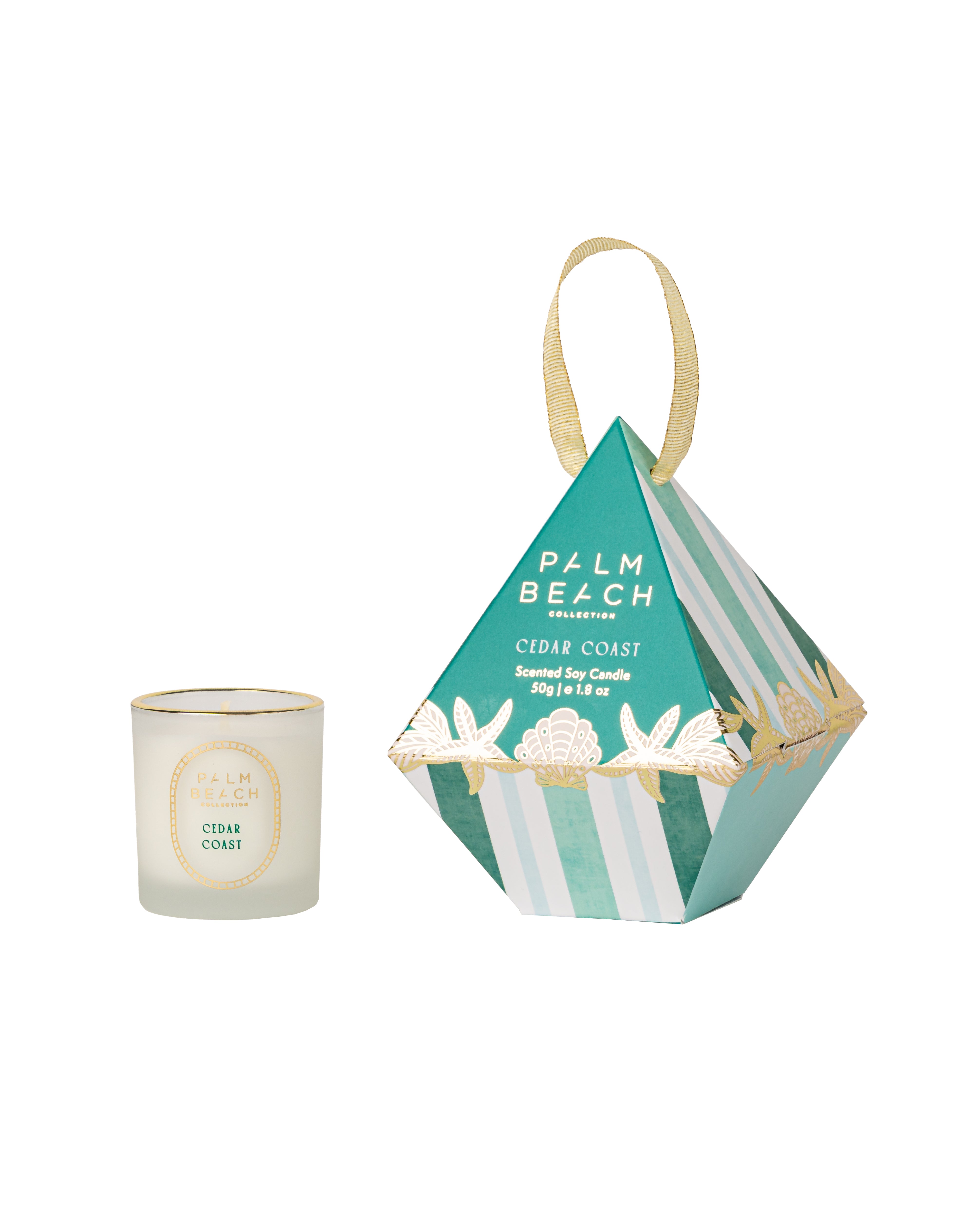 Cedar Coast Hanging Bauble Mini Candle 50g