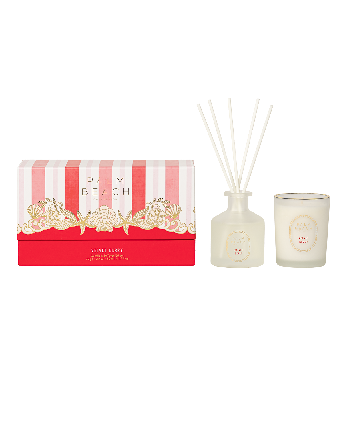 Velvet Berry Candle + Diffuser Gift Set