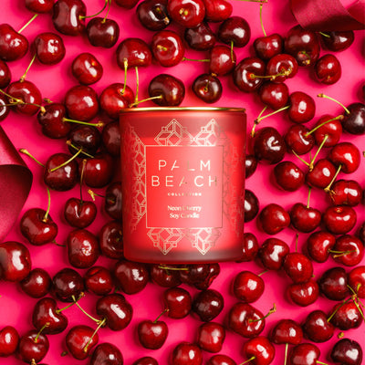 Neon Cherry <br>420g Standard Candle