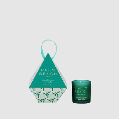 Coastal Cypress <br> Hanging Bauble <br> 50g Extra Mini Candle