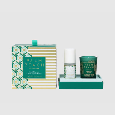 Coastal Cypress <br> Mini Candle & Room Mist Set