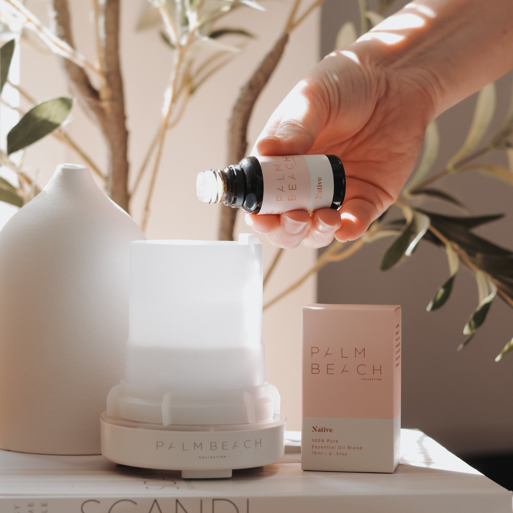 Smooth Stone Diffuser Stone Aromatherapy Diffuser | Buy Online - Palm Beach Collection