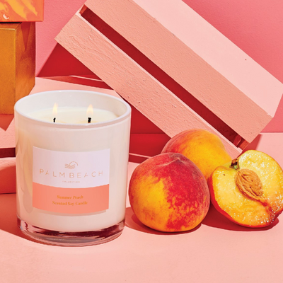 Summer Peach <br> 420g Standard Candle