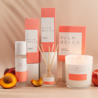 Summer Peach <br> 420g Standard Candle