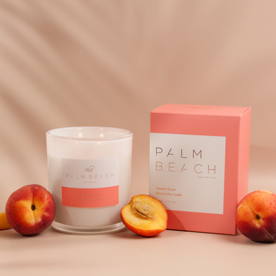 Summer Peach <br> 420g Standard Candle