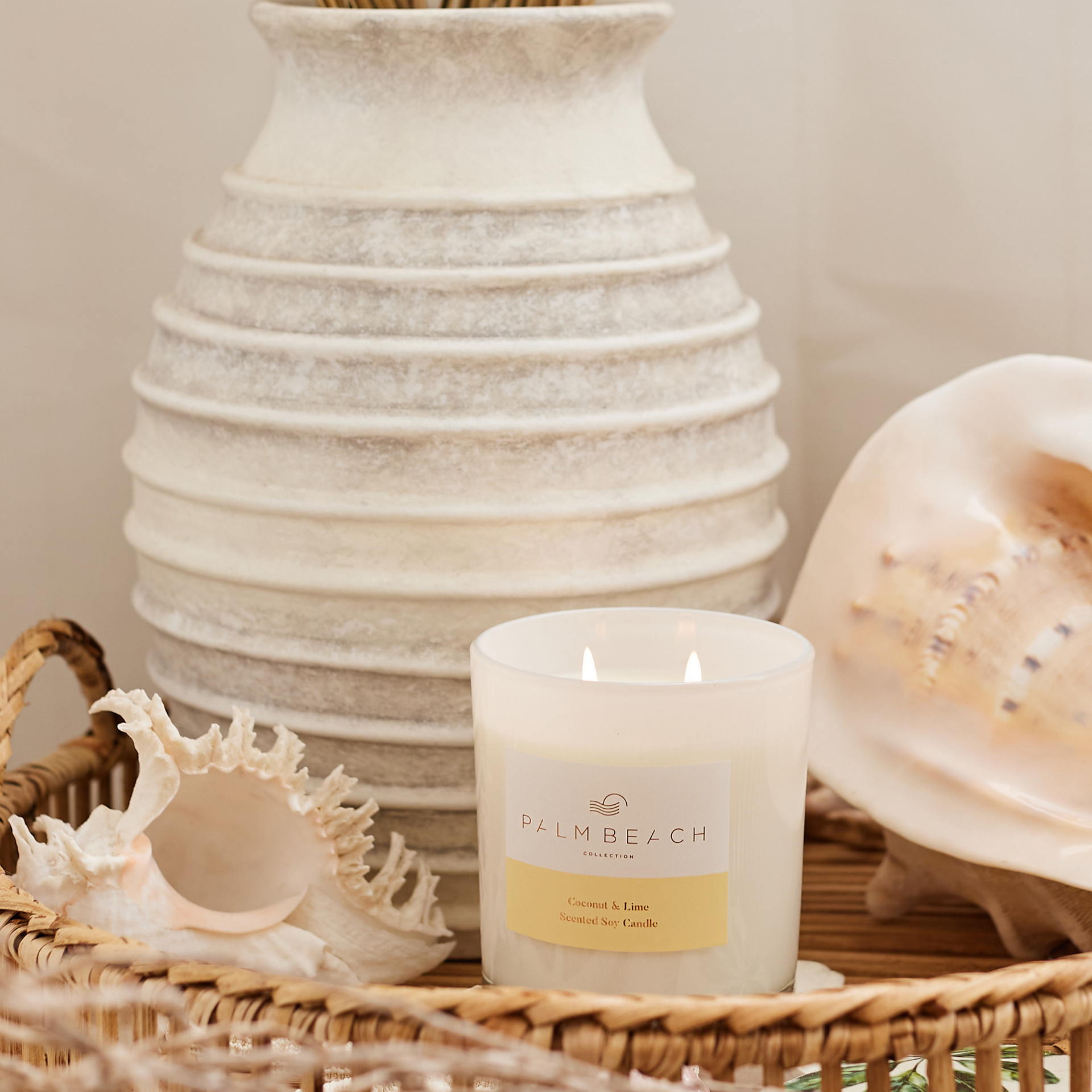 Coconut & Lime <br> 420g Standard Candle