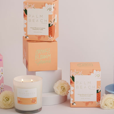 Orange Blossom & Gardenia <br> UNBOXED Standard Candle 420g