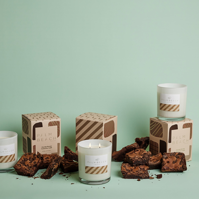 Chocolate Brownie <br> UNBOXED Standard Candle 420g