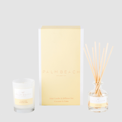 Coconut & Lime <br> Mini Candle & Diffuser Gift Pack
