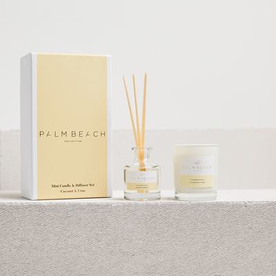 Coconut & Lime <br> Mini Candle & Diffuser Gift Pack