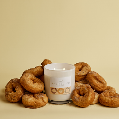 Cinnamon Donut <br> UNBOXED Standard Candle 420g