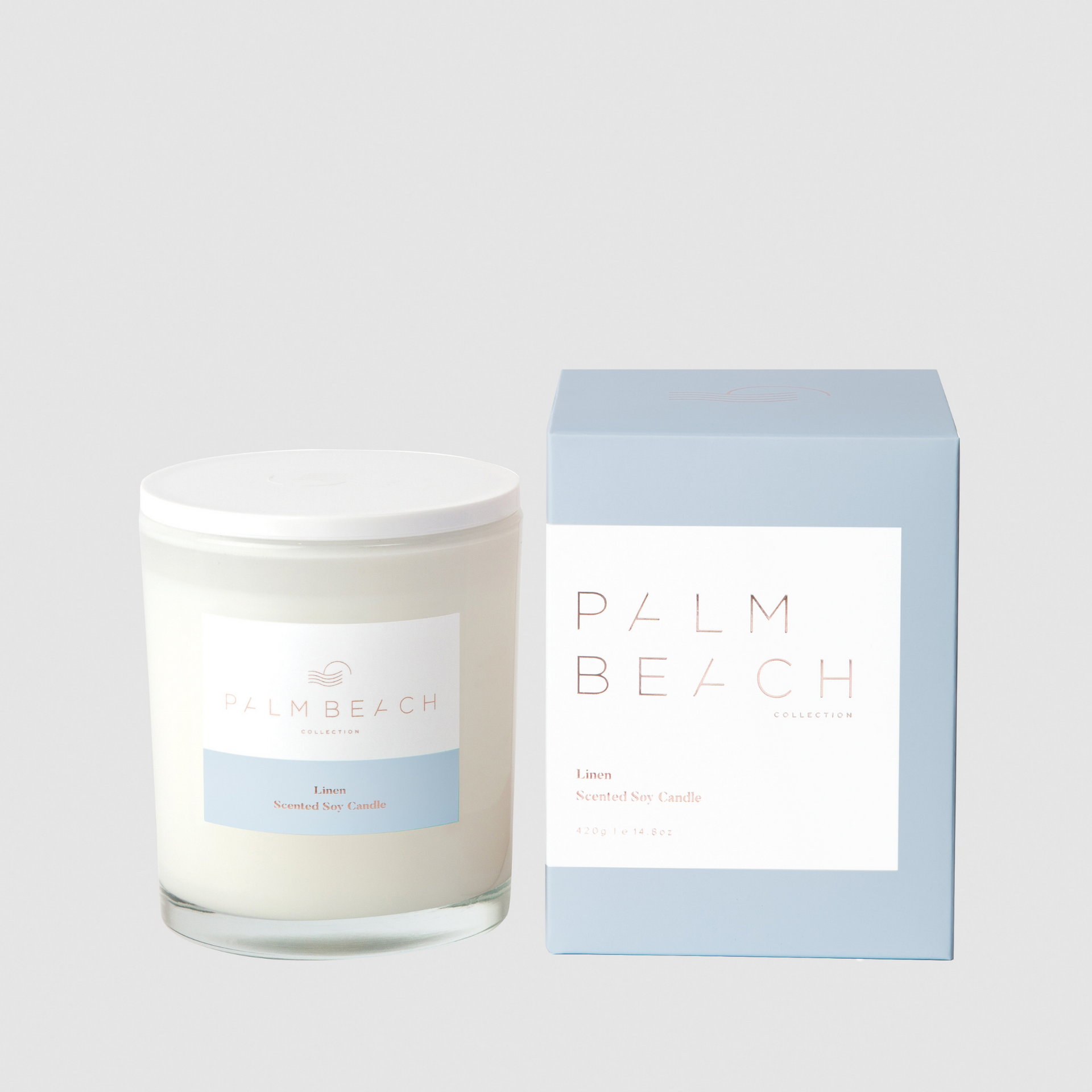 Linen <br> 420g Standard Candle