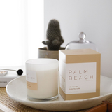 Lilies & Leather Scented Candle 420g