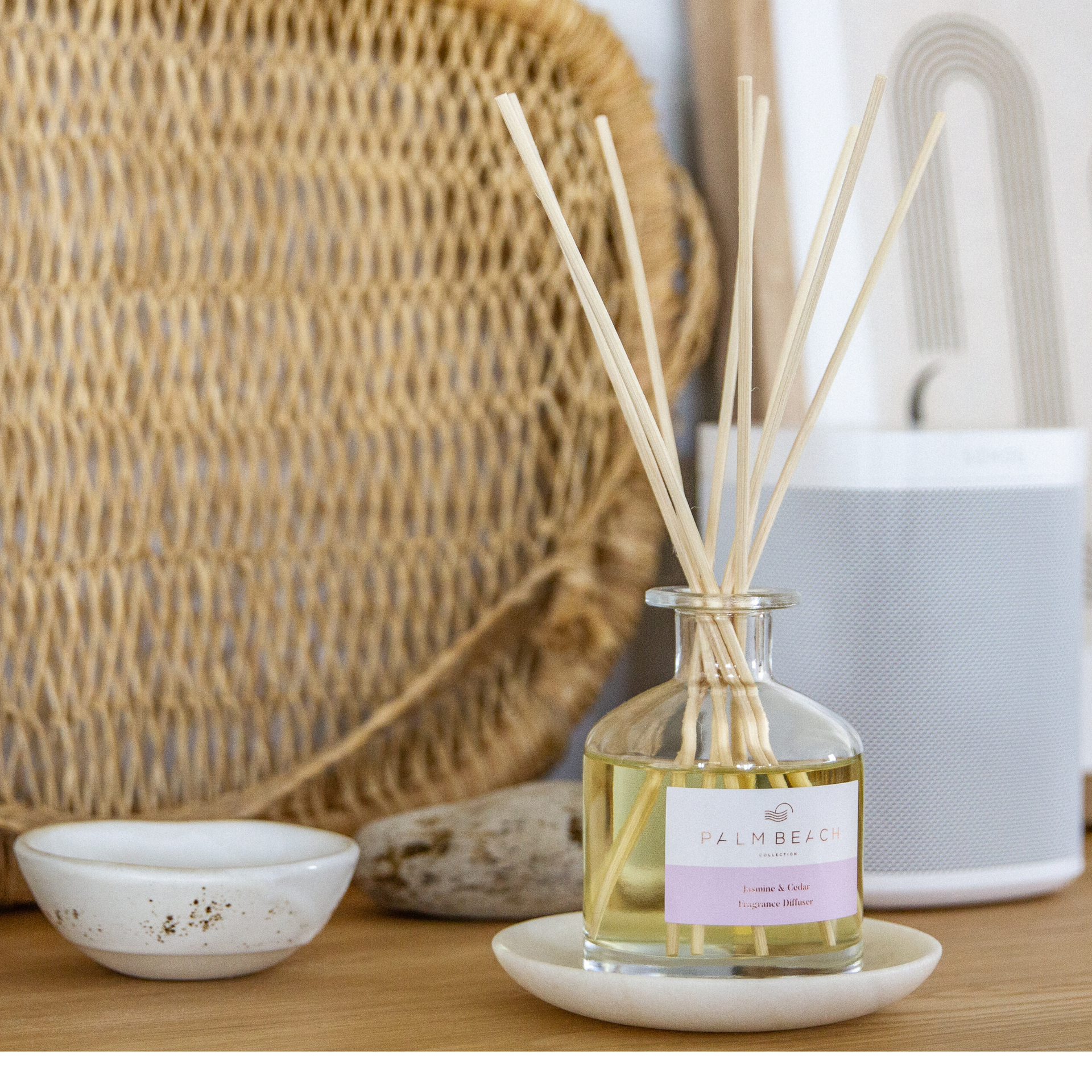 Jasmine & Cedar <br> 250ml Fragrance Diffuser